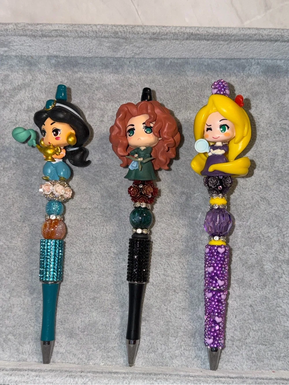 P1354 Handcrafted Beaded Decorative Ballpoint Pen - You choose